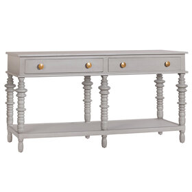 Atelier Home Harper Console Smoke Gray