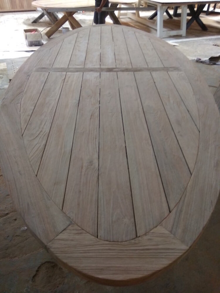 Chiara Outdoor Reclaimed Teak Dining Table