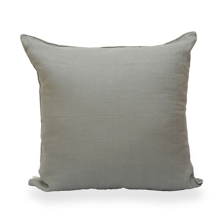 Jes & Gray Joy Pillow Coverlet, 26" Eucalyptus