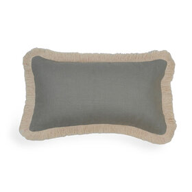 Jes & Gray Liz Lumbar Pillow Coverlet, 24" x 14" Eucalyptus