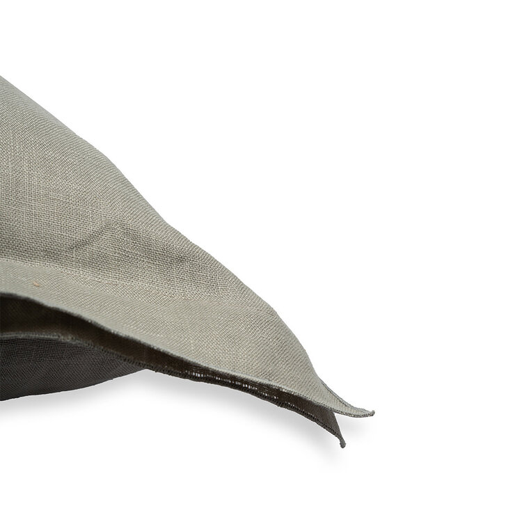 Jes & Gray Ali Pillow Coverlet, 22" Eucalyptus