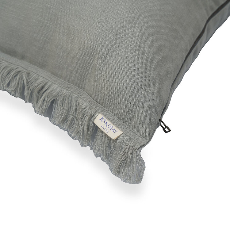 Jes & Gray Tia Pillow Coverlet, 20" Eucalyptus
