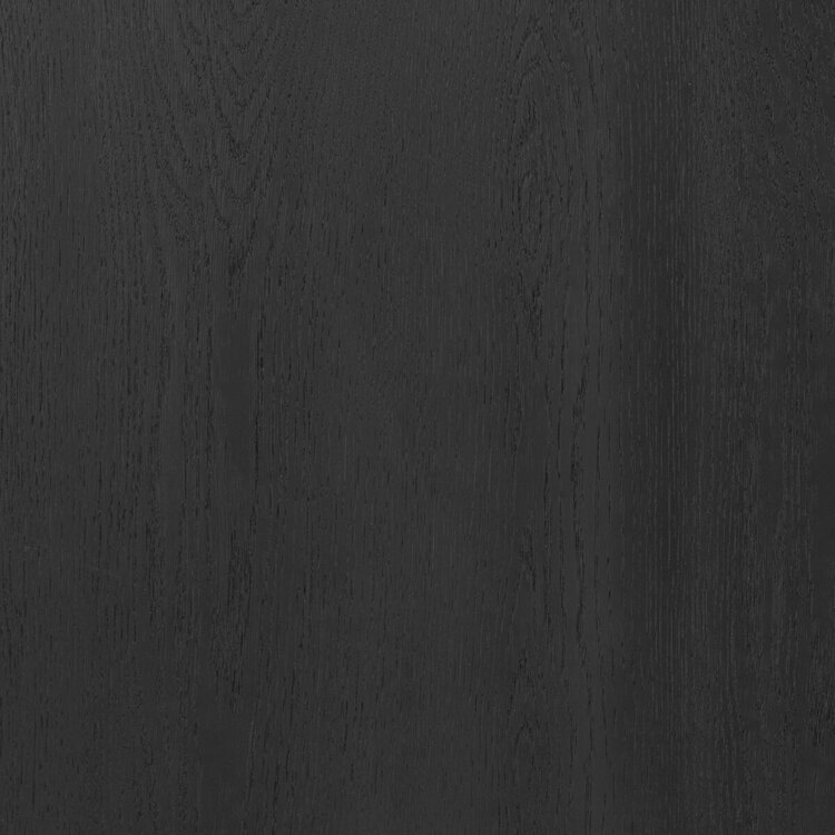 Four Hands Rosenell Square Coffee Table- Black Oak Veneer