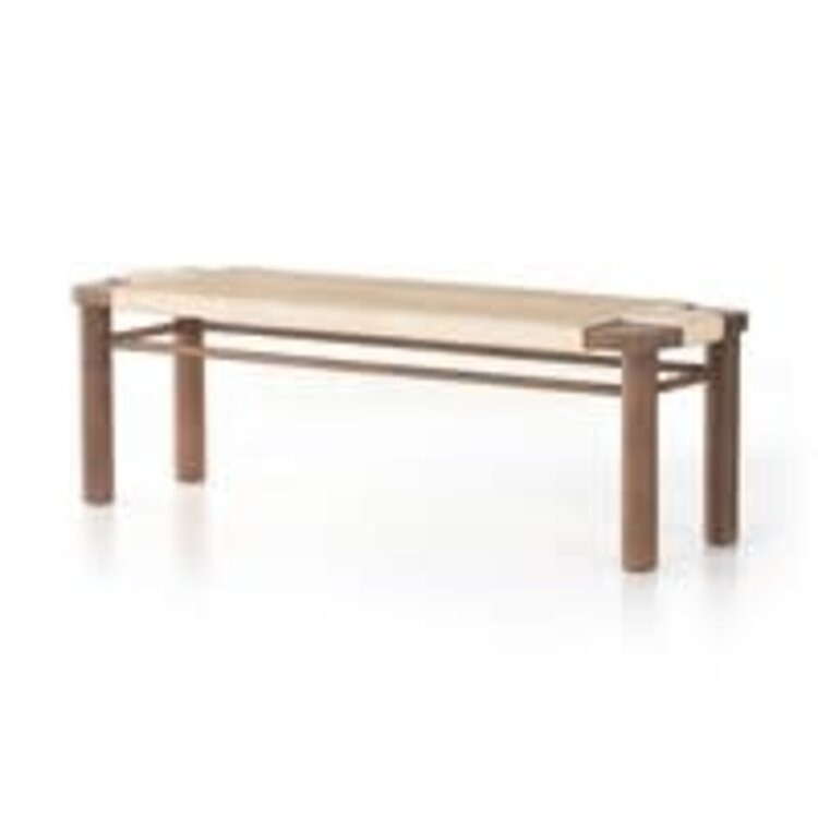 Four Hands Shona Bench- Vintage Cotton
