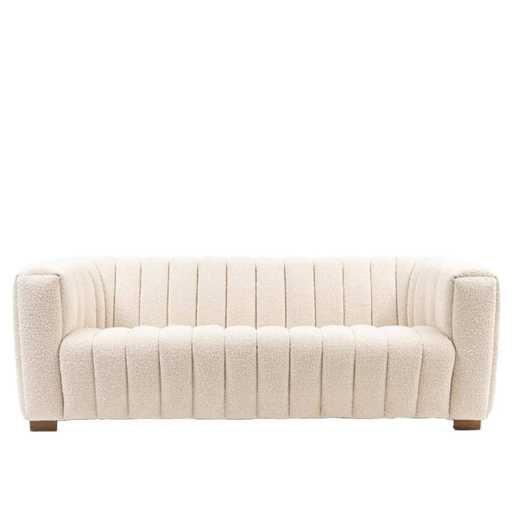 Atelier Home Lorenzo Sofa Recycled- Boucle Ivory