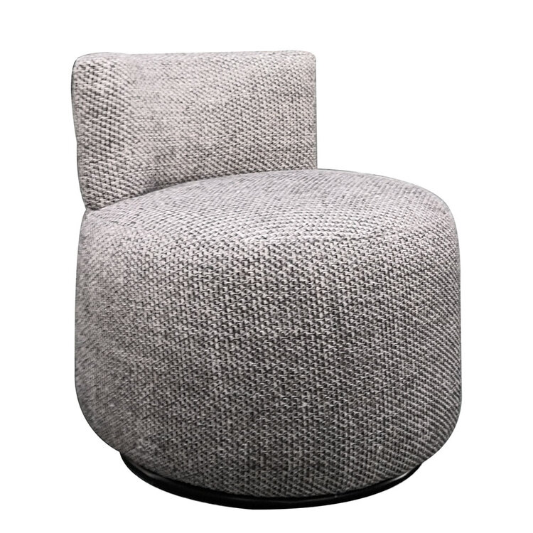 Atelier Home Arlo Swivel Chair- Tweet Grey