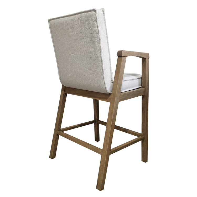 Atelier Home Emeri Counter Stool- Gowan White French Gray