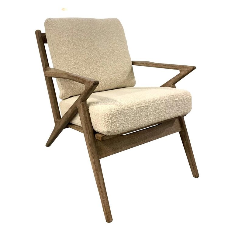 Atelier Home Cooper Chair, Boucle Ivory