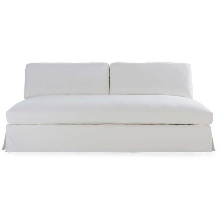 Atelier Home Montrose Armless Sofa- Lifestyle Chalk
