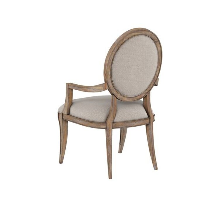 Architrave-Oval Arm Chair