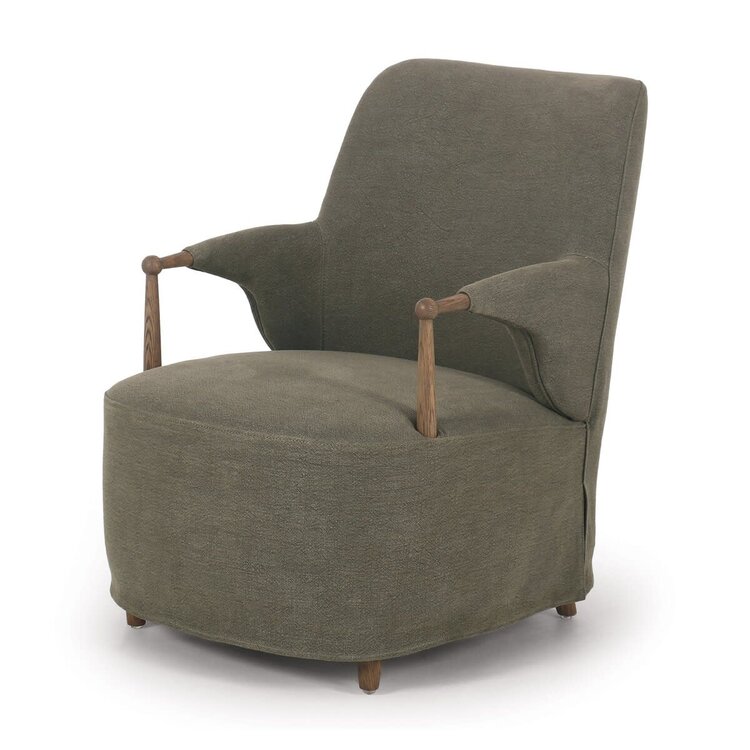 Brently Chair- Broadway Olive