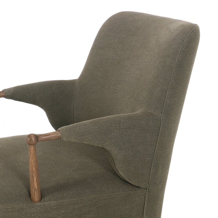 Brently Chair- Broadway Olive