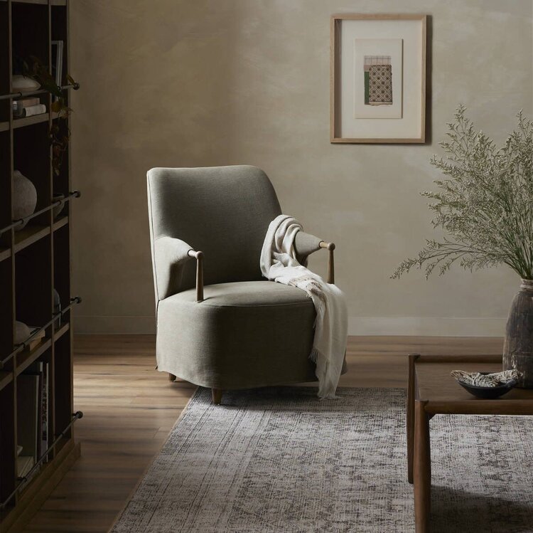 Brently Chair- Broadway Olive