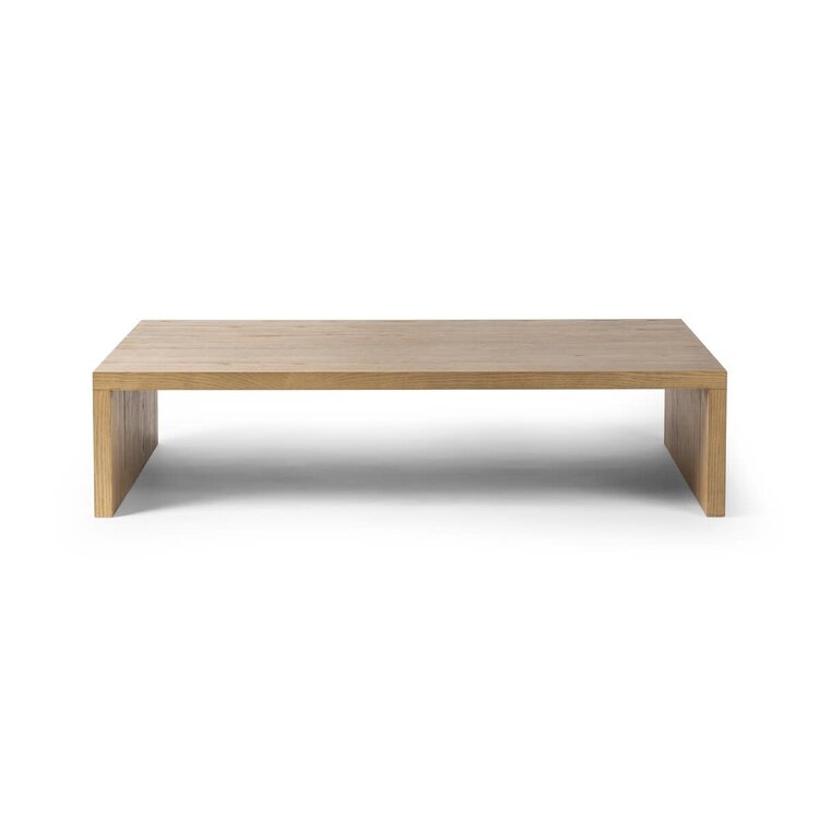 Four Hands Hathaway Coffee Table- Toasted Ash Thick Veneer