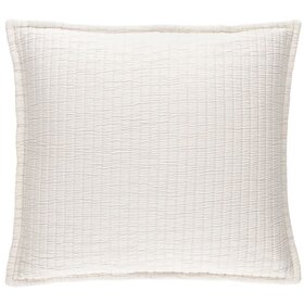Boyfriend Matelasse Sham, White Sham