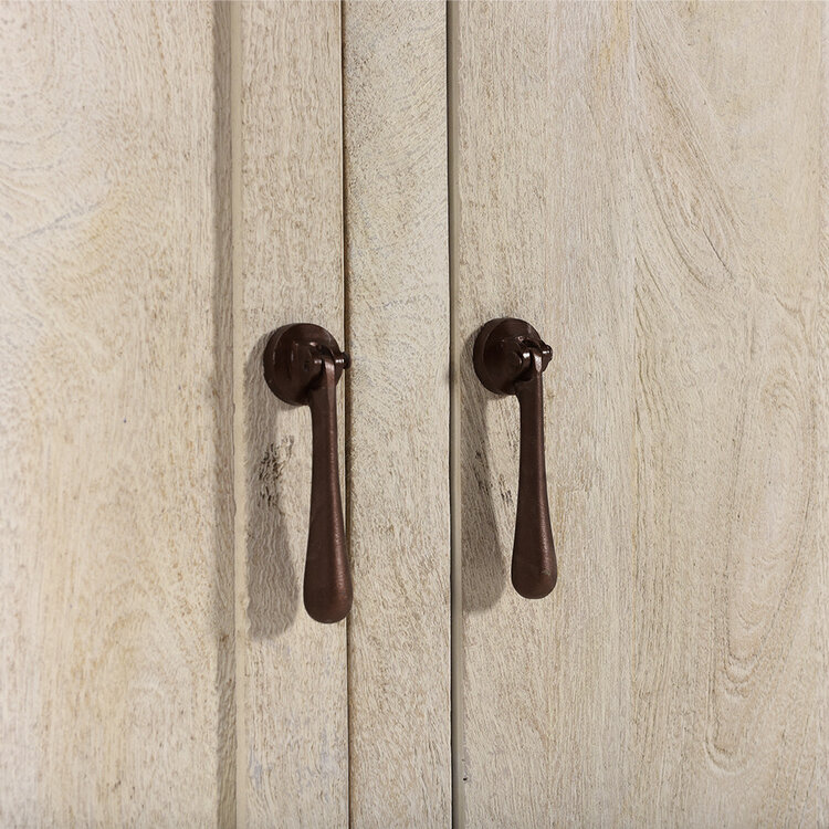 Atelier Home 72" Gardner Sideboard- White Wash Sandblasted