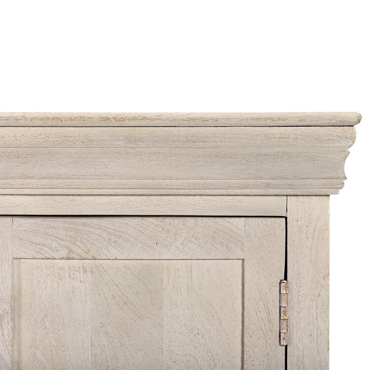 Atelier Home 72" Gardner Sideboard- White Wash Sandblasted