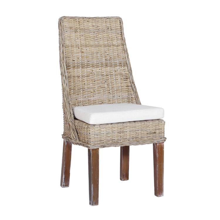 Beyond Borders Chloe Dining Chair Side Chair- Lime Wash