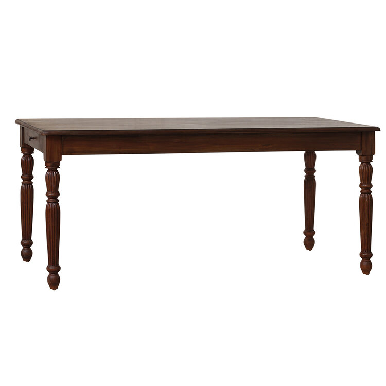 Beyond Borders 70" Edgewood Dining Table- Antique Cashew
