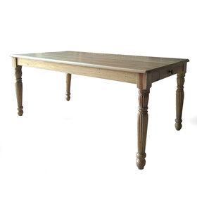 Beyond Borders 70" Edgewood Dining Table- Weathered Gray