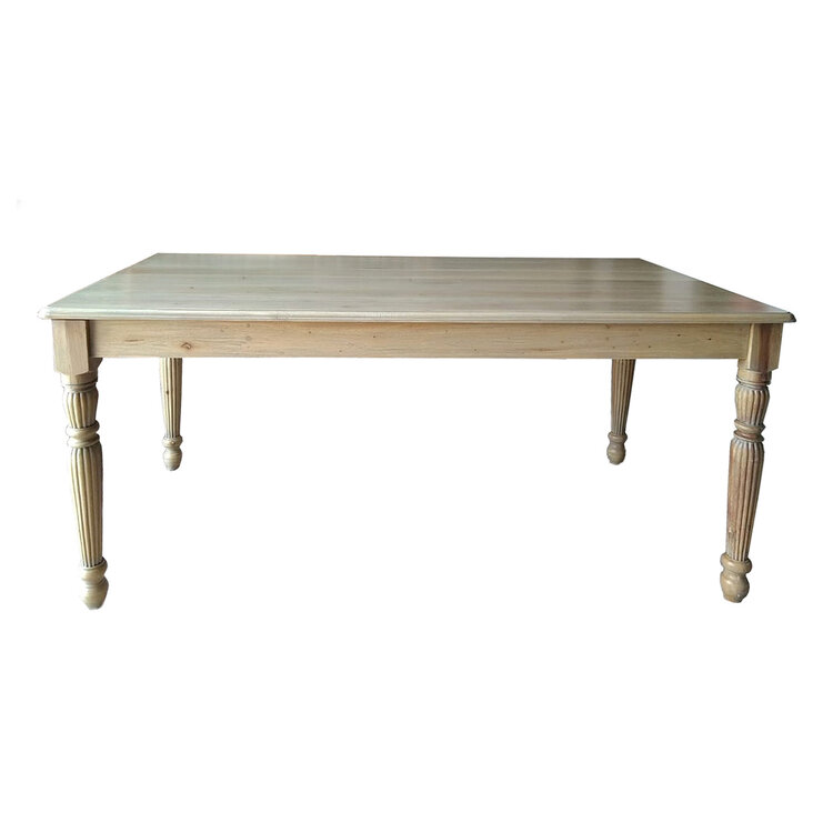 Beyond Borders 70" Edgewood Dining Table- Weathered Gray