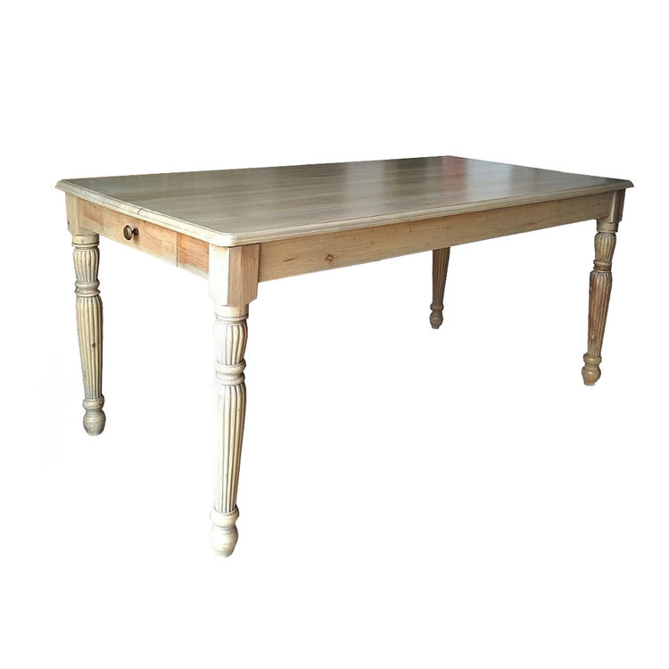 Beyond Borders 70" Edgewood Dining Table- Weathered Gray
