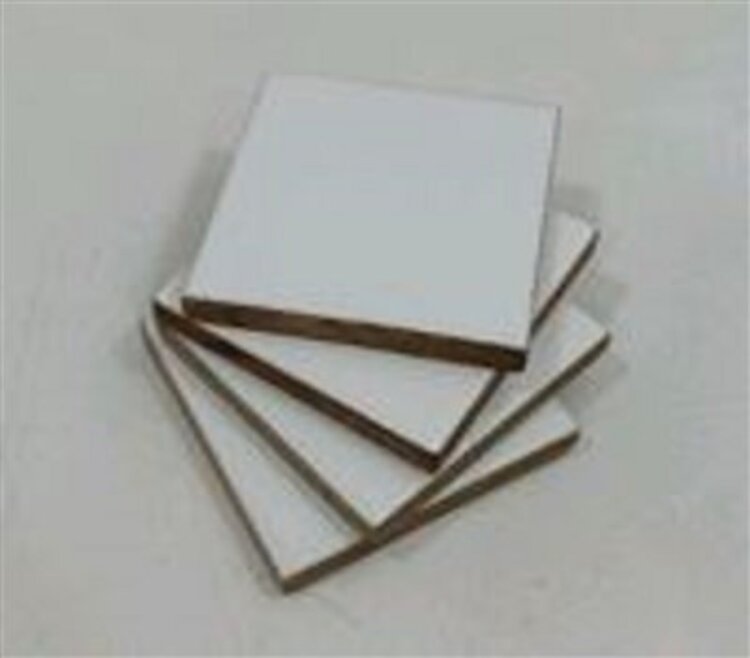 Square Wooden Coasters- set of 4