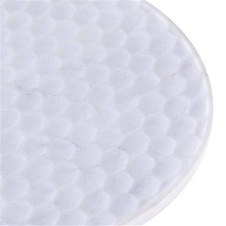 Large White Marble Round Platter