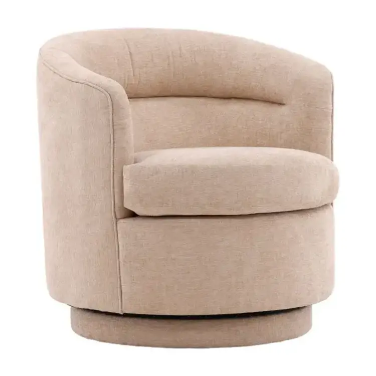 Lauretta Swivel Chair- Beige