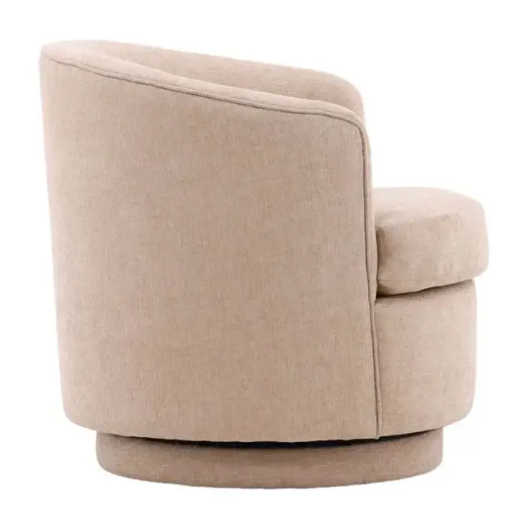 Lauretta Swivel Chair- Beige