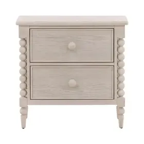 Marcellina Nightstand- White Wash