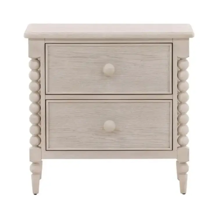 Marcellina Nightstand- White Wash