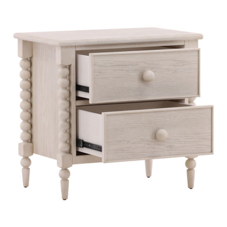 Marcellina Nightstand- White Wash
