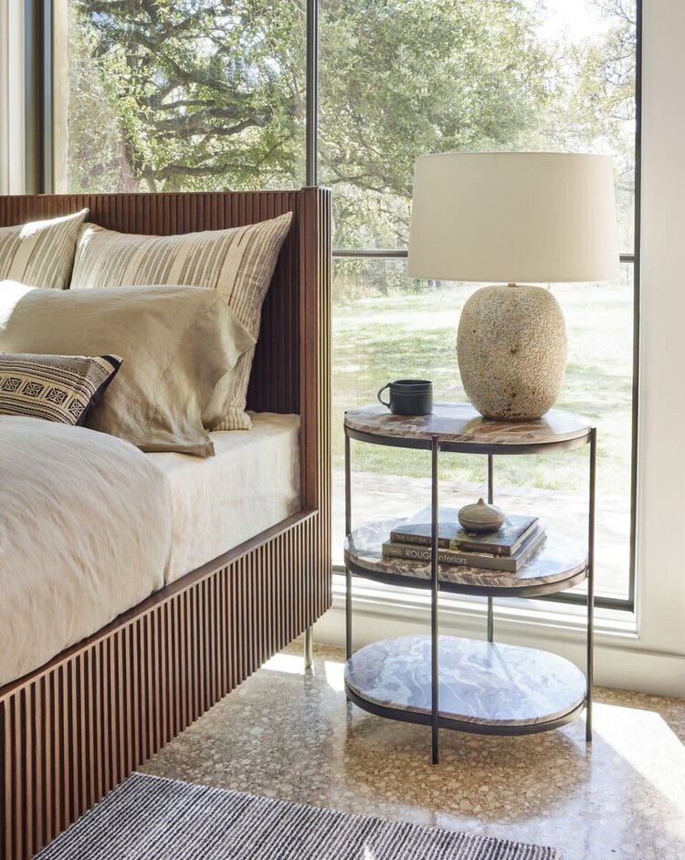 Four Hands Felix Oval Nightstand- Canyon