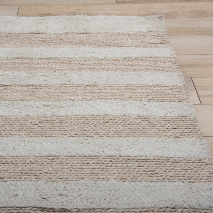Threads Republic Ria Rug Collection, Beige 8' x 10'