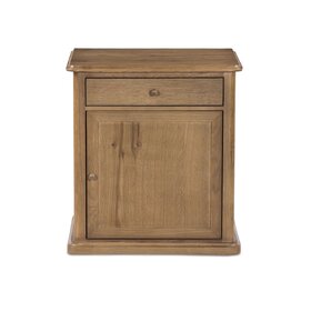 Four Hands Poppy Right Nightstand- Saddle Brown