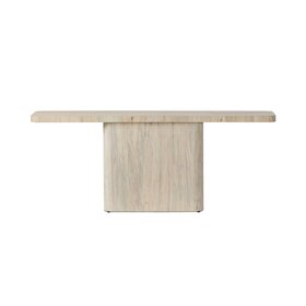 Four Hands Esmi Console Table- Bleached Spalted Primavera