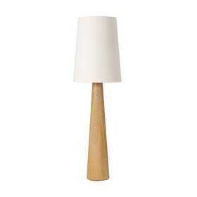Four Hands Nora Drum Floor Lamp- Light Oak