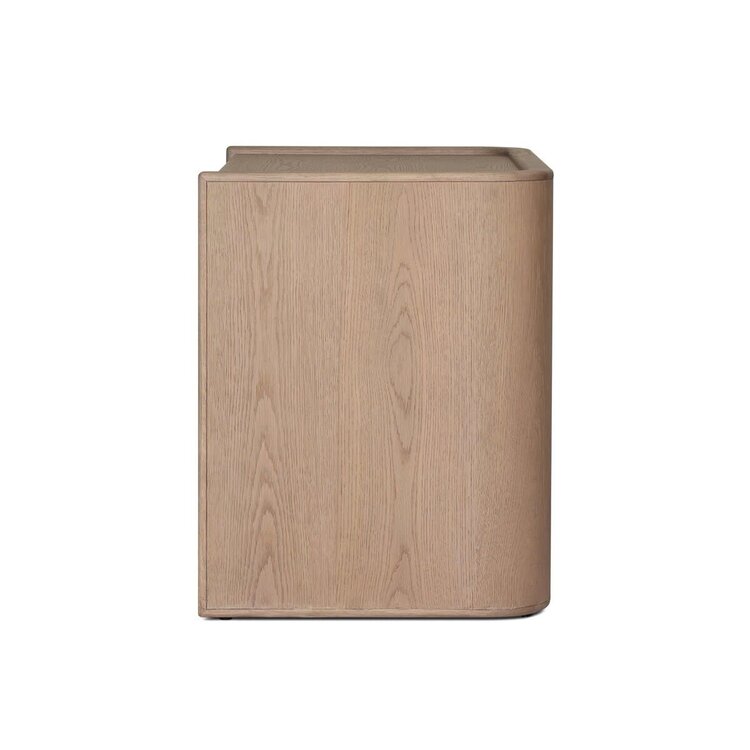 Four Hands Kiran Nightstand- Sandy Oak Veneer