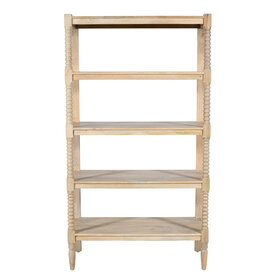 Beyond Borders Celine Bookcase- Sand Dune