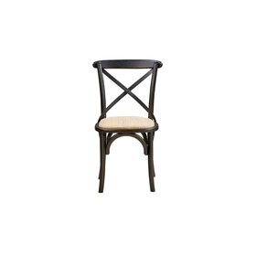Southern Sky X Back Dining Chair- Black