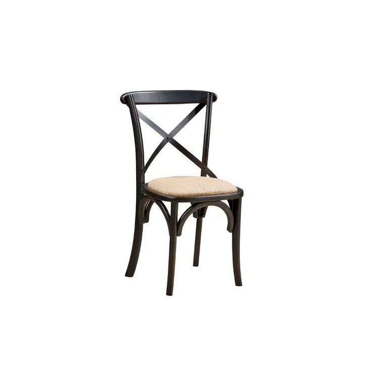 Southern Sky X Back Dining Chair- Black