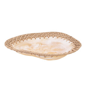 Jes & Gray Adler Abstract Bowl- Cream