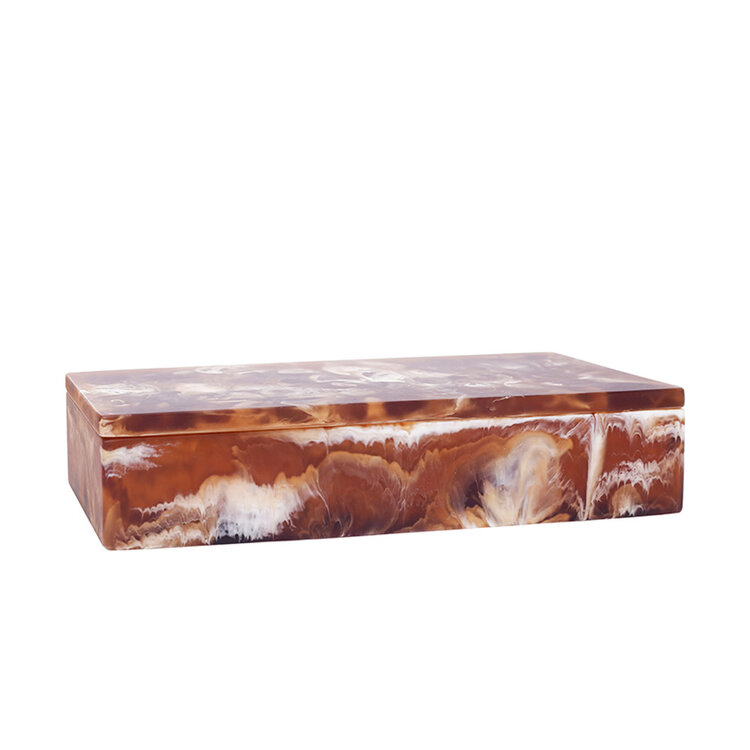 Jes & Gray Crawford Box- Coffee