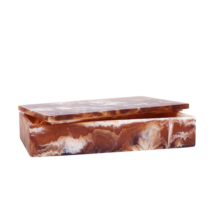 Jes & Gray Crawford Box- Coffee