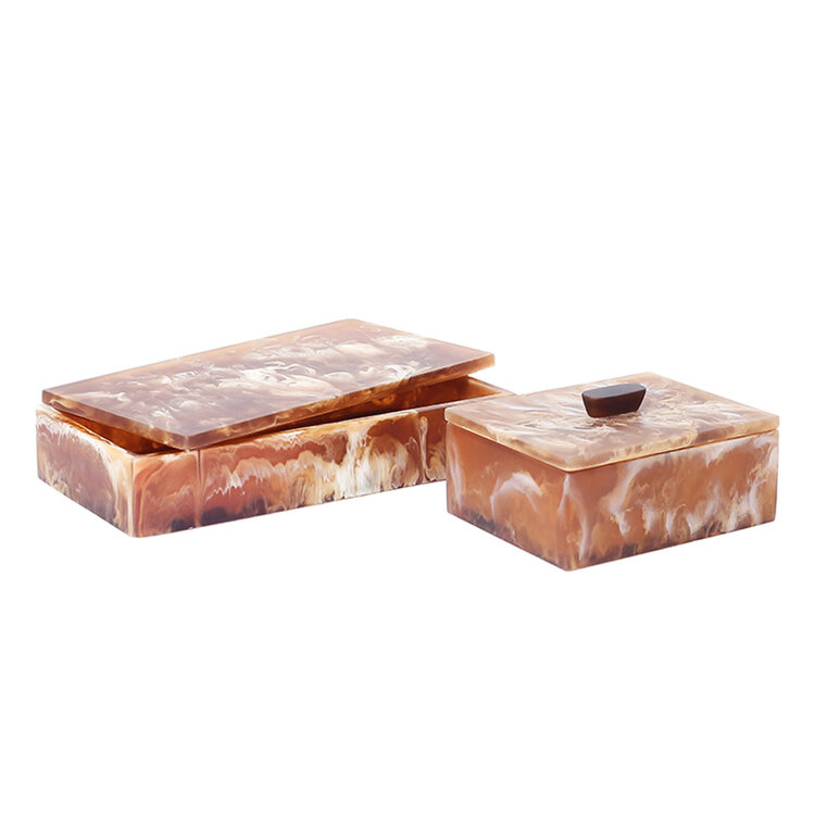 Jes & Gray Crawford Box- Coffee