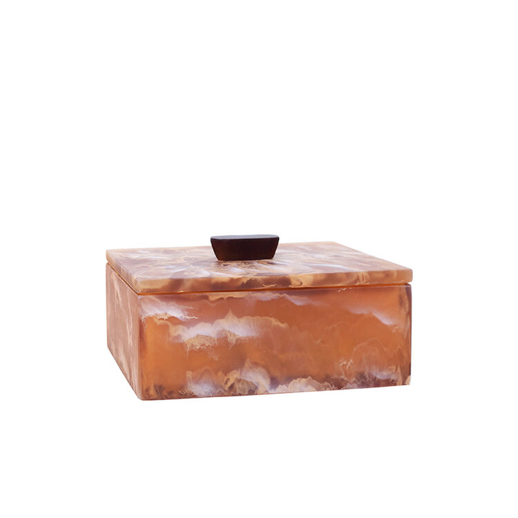 Jes & Gray Crawford Box- Coffee