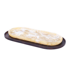 Jes & Gray Keller Oval Tray