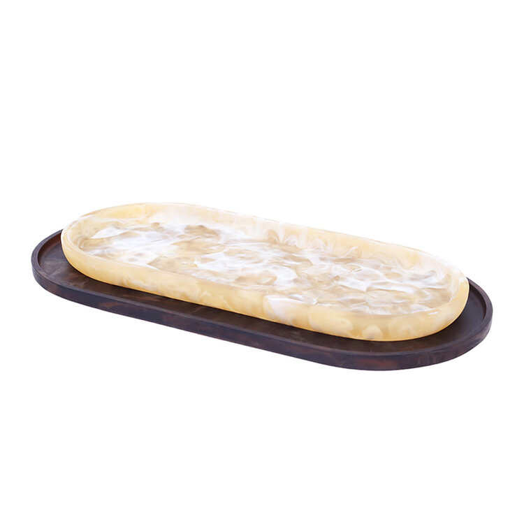 Jes & Gray Keller Oval Tray