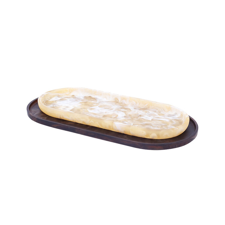 Jes & Gray Keller Oval Tray